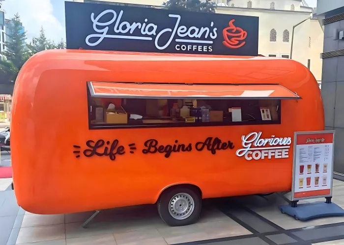 Gloria Jean’s İlk Mobil Coffee Shop’unu Şişli’de Açtı!